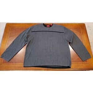 Men's Size XL Gray Black Reunion Sweater Winter Skiing Flaw